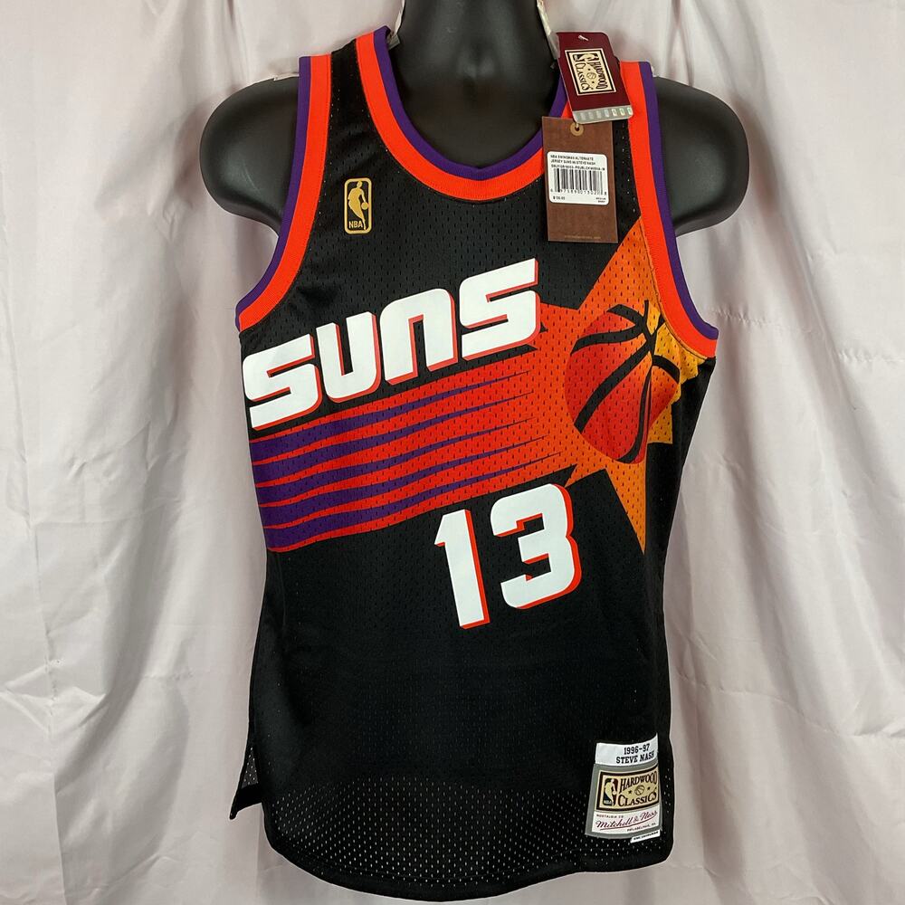 1996 Phoenix Suns Basketball Jersey Steve Nash Mitchell & Ness Men XL Authentic